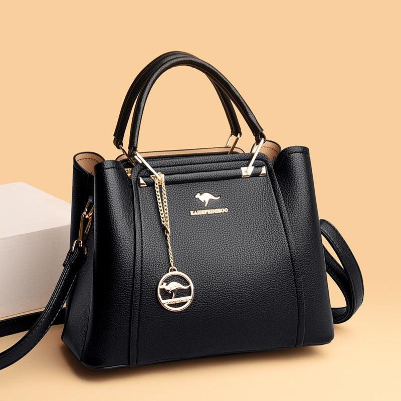 Bolsa Feminina Luxo em Couro Genuino - Aussie