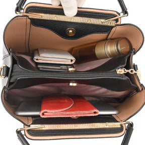 Bolsa Feminina Luxo em Couro Genuino - Aussie