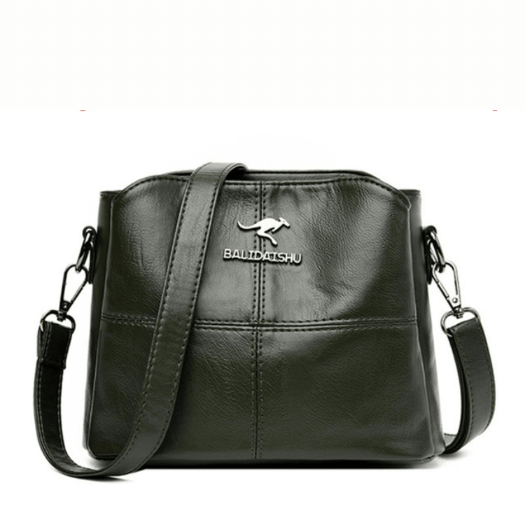 Bolsa Feminina Pequena em Couro Genuino - Cangu Balidaishu