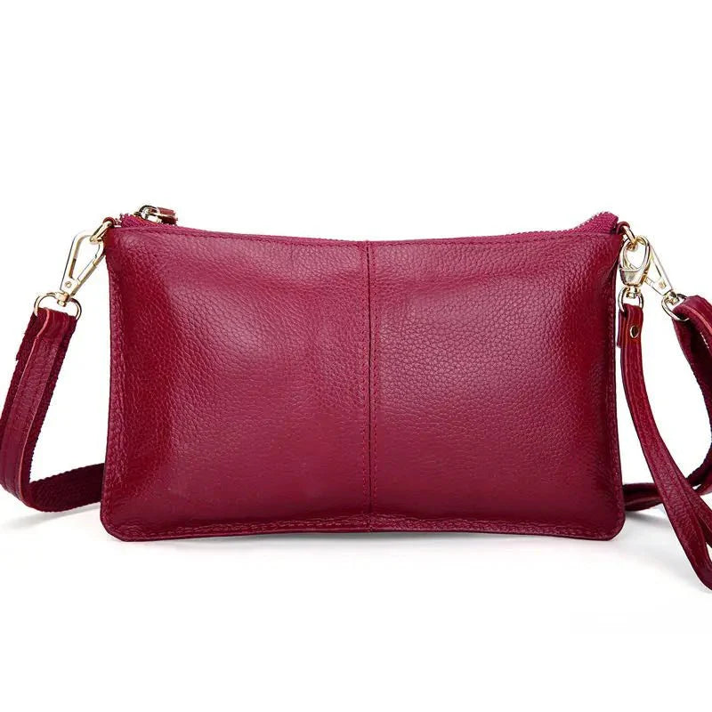 Bolsa Feminina Pequena em Couro Genuino - Fancy Premium