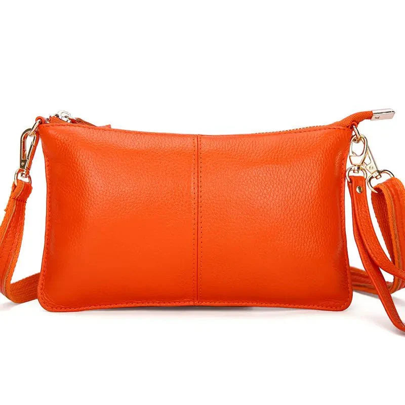 Bolsa Feminina Pequena em Couro Genuino - Fancy Premium