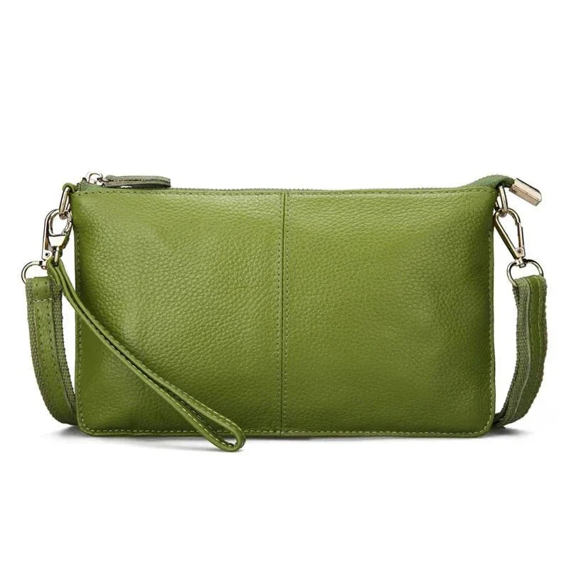 Bolsa Feminina Pequena em Couro Genuino - Fancy Premium