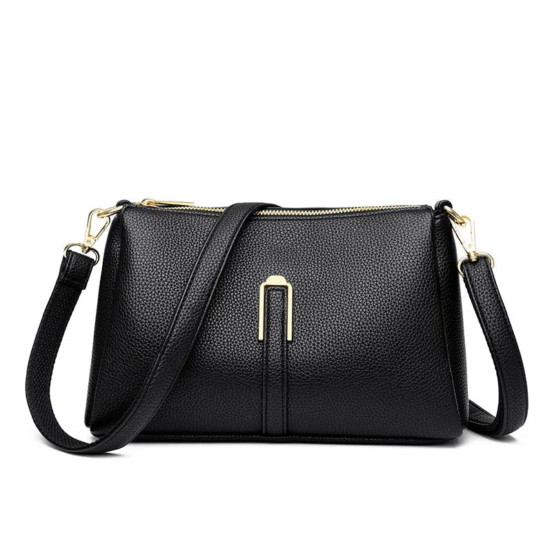 Bolsa Feminina Pequena em Couro Genuino -  Laydiani Premium