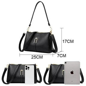 Bolsa Feminina Pequena em Couro Genuino -  Laydiani Premium