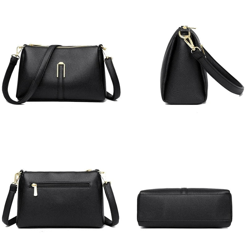 Bolsa Feminina Pequena em Couro Genuino -  Laydiani Premium
