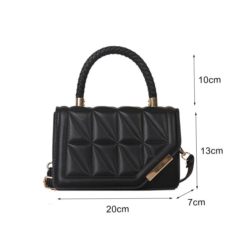 Bolsa Feminina Pequena em Couro Genuino - SaintLuiz