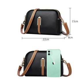 Bolsa Feminina Transversal em Couro Genuino - LovyLife