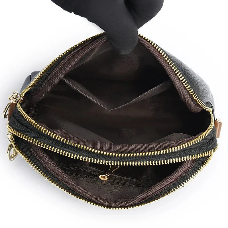 Bolsa Feminina Transversal em Couro Genuino - LovyLife