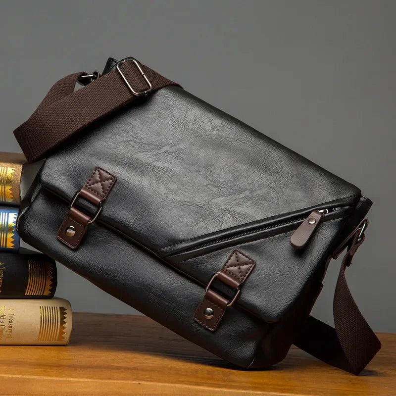 Bolsa Masculina em Couro Genuino - Vitange Premium