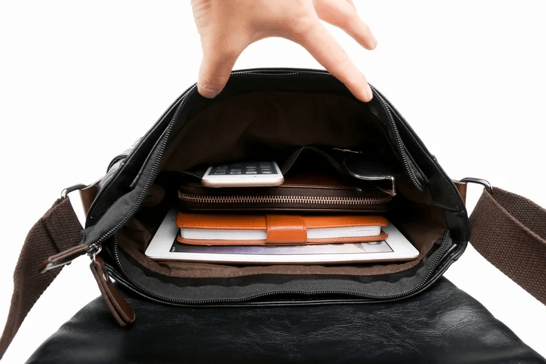 Bolsa Masculina em Couro Genuino - Vitange Premium