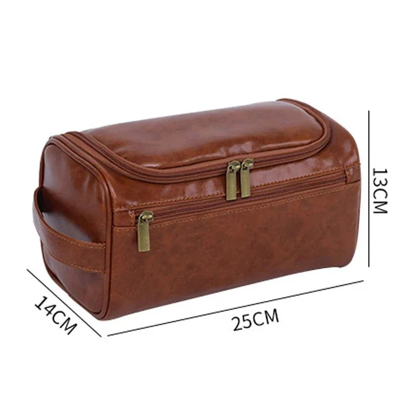 Bolsa Organizadora Necessaire em Couro Genuino - CouroBag