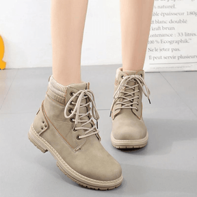 Bota de Couro Feminina Britany