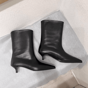 Bota de Couro Feminina Lauren