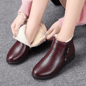 Bota Feminina de Couro Alexis