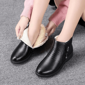 Bota Feminina de Couro Alexis