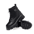 Bota Feminina de Couro Aveludada Fashion