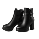 Bota Feminina de Couro Ayla