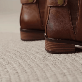 Bota Feminina de Couro Begonha