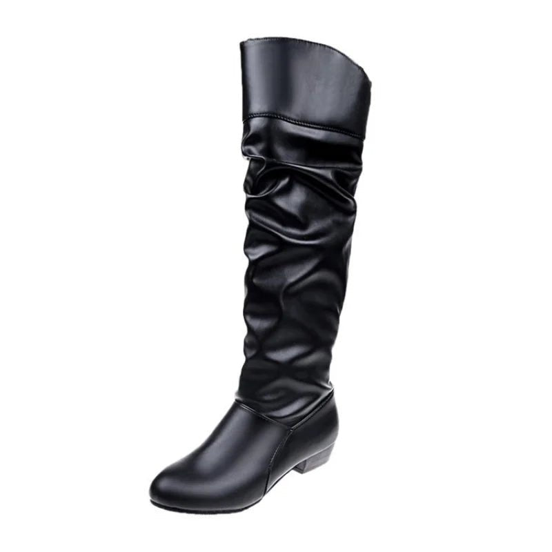 Bota Feminina de Couro Calliope