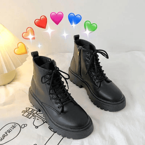 Bota Feminina de Couro Cano Curto Luna