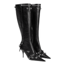Bota Feminina de Couro Cano Longo Everly