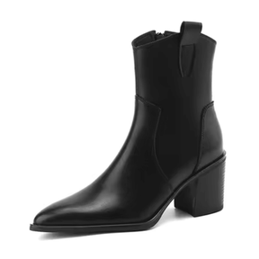 Bota Feminina de Couro Charlotte