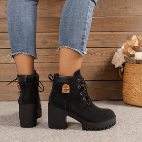 Bota Feminina de Couro Chelse