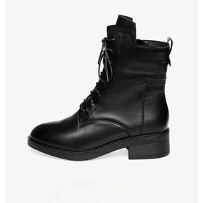 Bota Feminina de Couro Clássica Urban