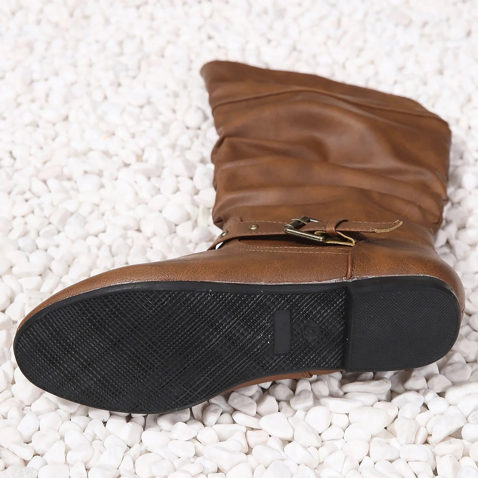 Bota Feminina de Couro Fiore
