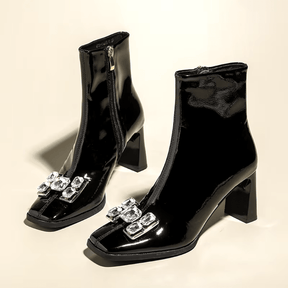 Bota Feminina de Couro Ginger
