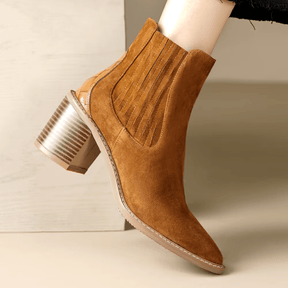 Bota Feminina de Couro Gonçala