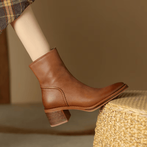 Bota Feminina de Couro Gregória