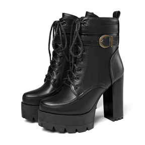 Bota Feminina de Couro Hadassa