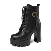 Bota Feminina de Couro Hadassa