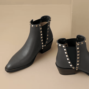 Bota Feminina de Couro Helda