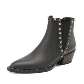 Bota Feminina de Couro Helda