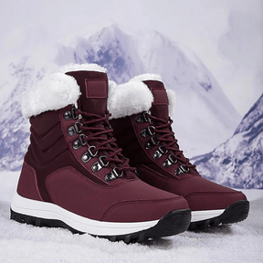 Bota Feminina de Couro Inverno Bessie
