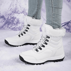 Bota Feminina de Couro Inverno Bessie