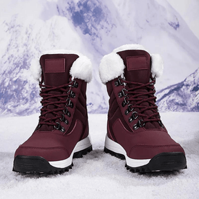 Bota Feminina de Couro Inverno Bessie