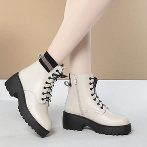 Bota Feminina de Couro Inverno Dakota