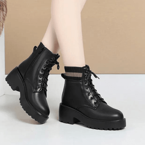 Bota Feminina de Couro Inverno Dakota