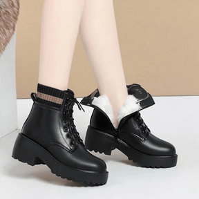 Bota Feminina de Couro Inverno Dakota