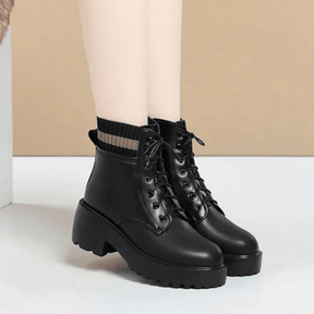 Bota Feminina de Couro Inverno Dakota