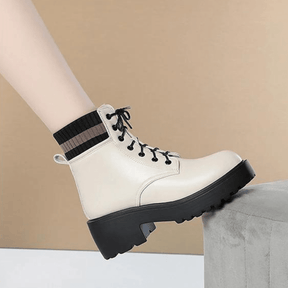 Bota Feminina de Couro Inverno Dakota