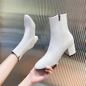 Bota Feminina de Couro Kimberly