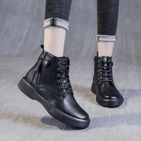 Bota Feminina de Couro Laurie