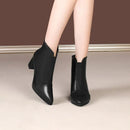 Bota Feminina de Couro LeatherTrim