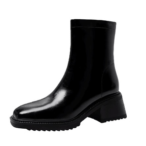 Bota Feminina de Couro Legítimo Bernice