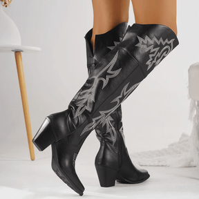 Bota Feminina Texana Cano Longo Cowboy
