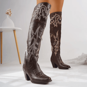 Bota Feminina Texana Cano Longo Cowboy